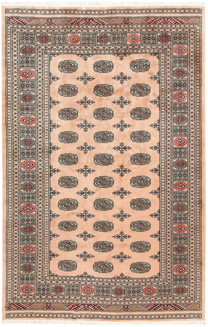 Bisque Bokhara 5' 1 x 7' 10 - No. 60308 - ALRUG Rug Store
