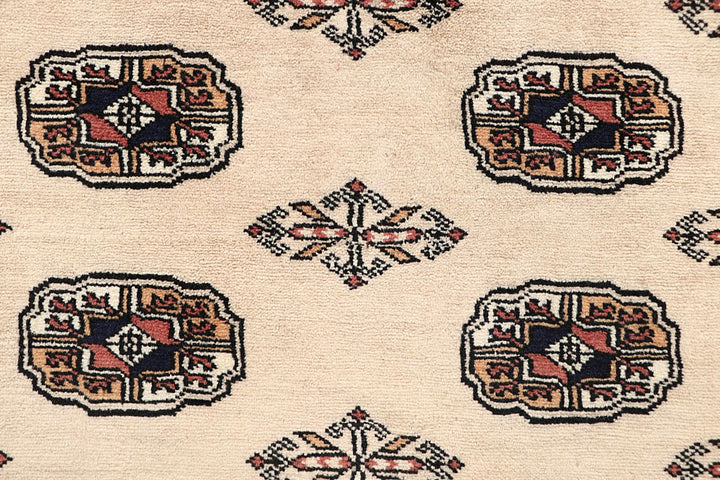 Bisque Bokhara 5' x 8' 4 - No. 60316 - ALRUG Rug Store