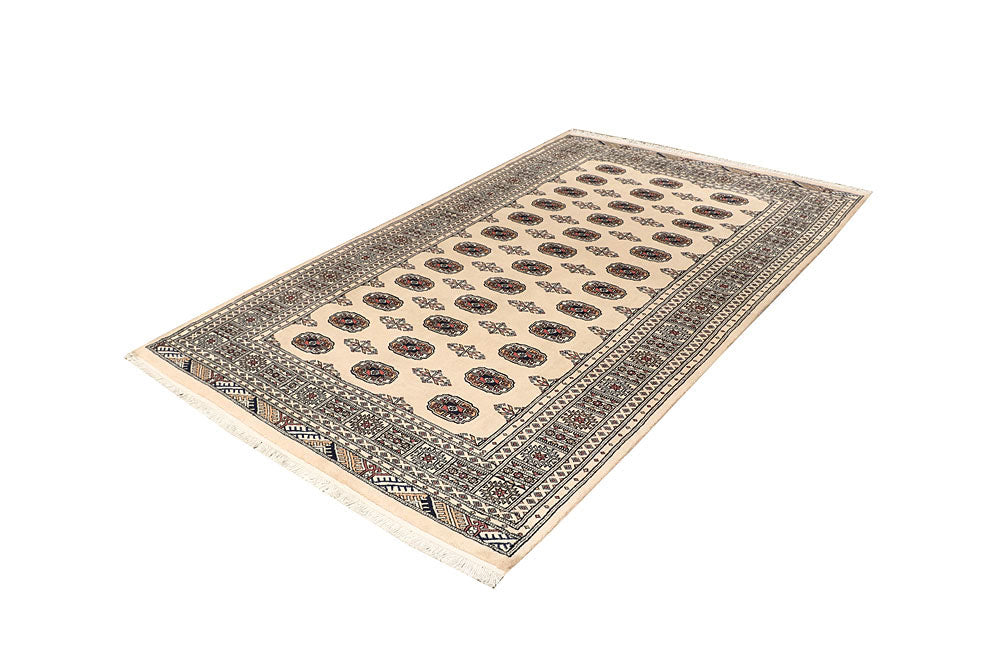 Bisque Bokhara 5' x 8' 4 - No. 60316 - ALRUG Rug Store