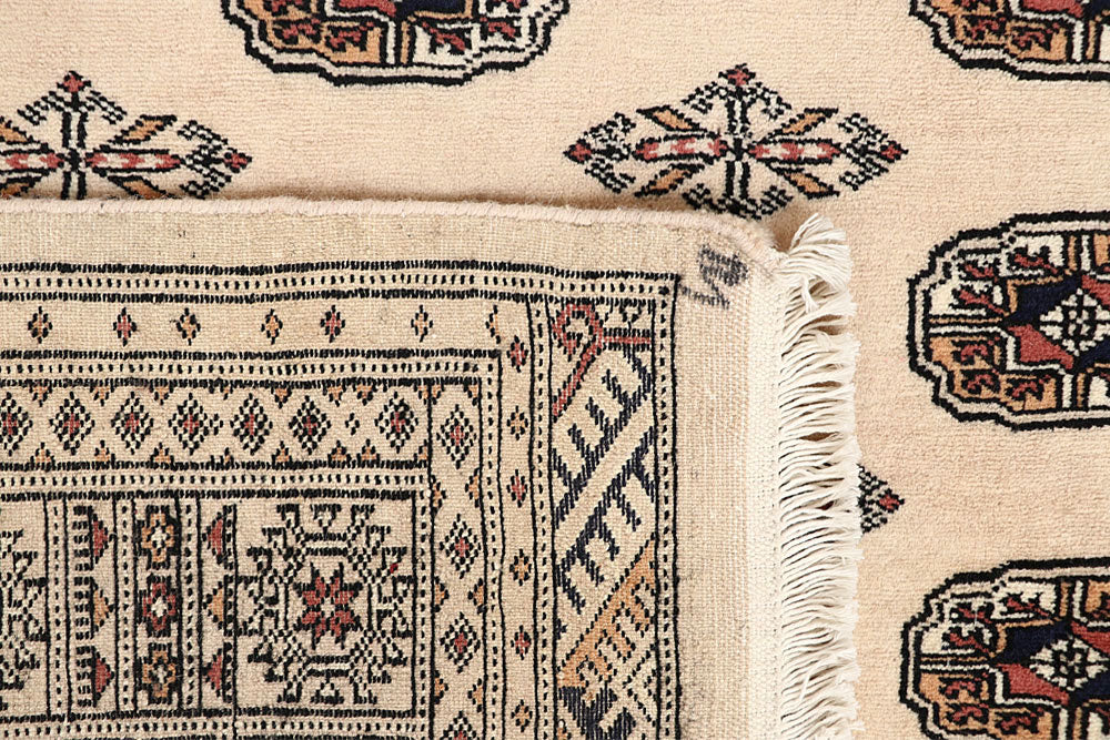 Bisque Bokhara 5' x 8' 4 - No. 60316 - ALRUG Rug Store