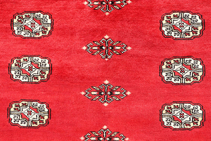 Red Bokhara 5' 1 x 7' 10 - No. 60324 - ALRUG Rug Store
