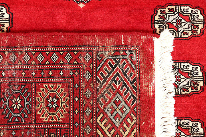 Red Bokhara 5' 1 x 7' 10 - No. 60324 - ALRUG Rug Store