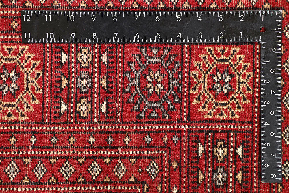 Red Bokhara 5' 1 x 7' 10 - No. 60324 - ALRUG Rug Store