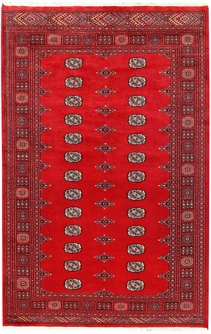 Red Bokhara 5'  1" x 7'  10" - No. QA39988