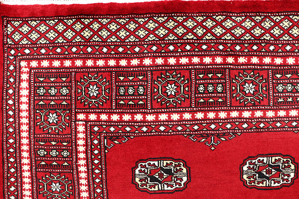 Red Bokhara 5' 2 x 8' 2 - No. 60325 - ALRUG Rug Store