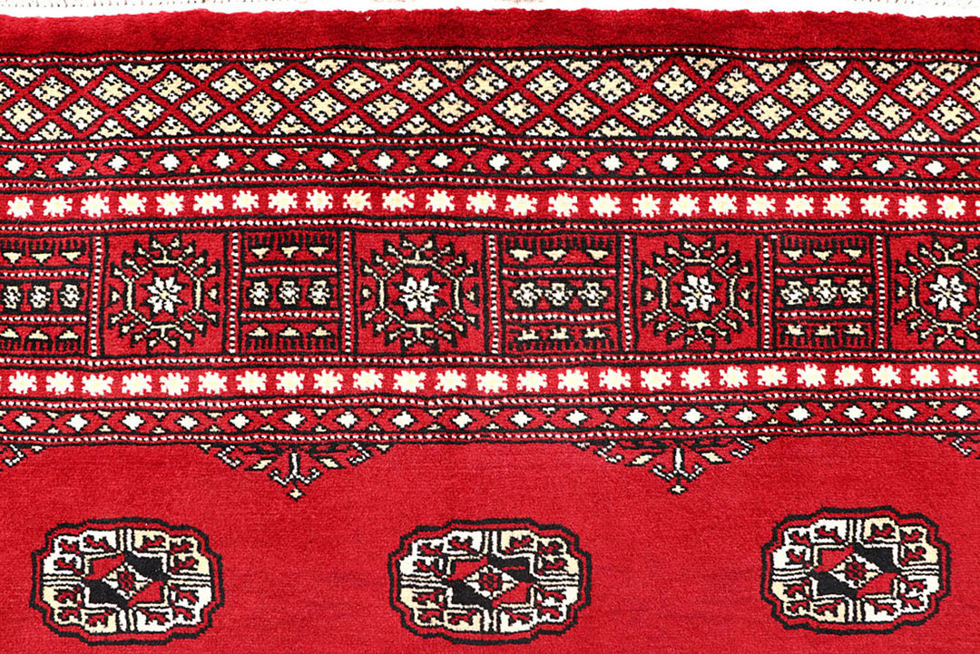 Red Bokhara 5'  2" x 8'  2" - No. QA41288