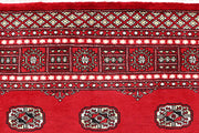 Red Bokhara 5'  2" x 8'  2" - No. QA41288