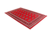 Red Bokhara 5'  2" x 8'  2" - No. QA41288