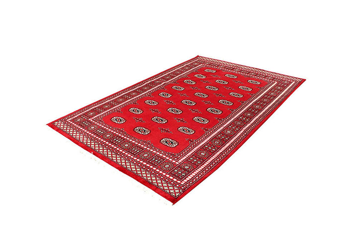 Red Bokhara 5'  2" x 8'  2" - No. QA41288