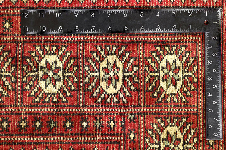 Red Bokhara 4' 11 x 8' 2 - No. 60327 - ALRUG Rug Store