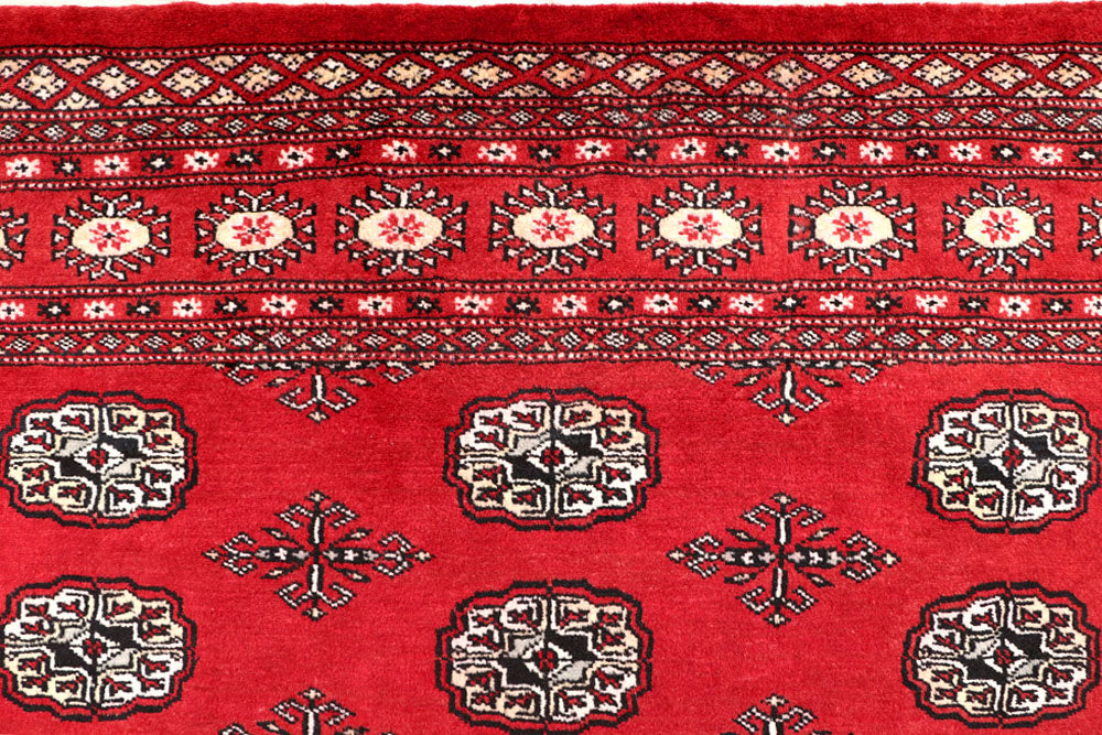 Red Bokhara 5' 2 x 8' 4 - No. 60328 - ALRUG Rug Store