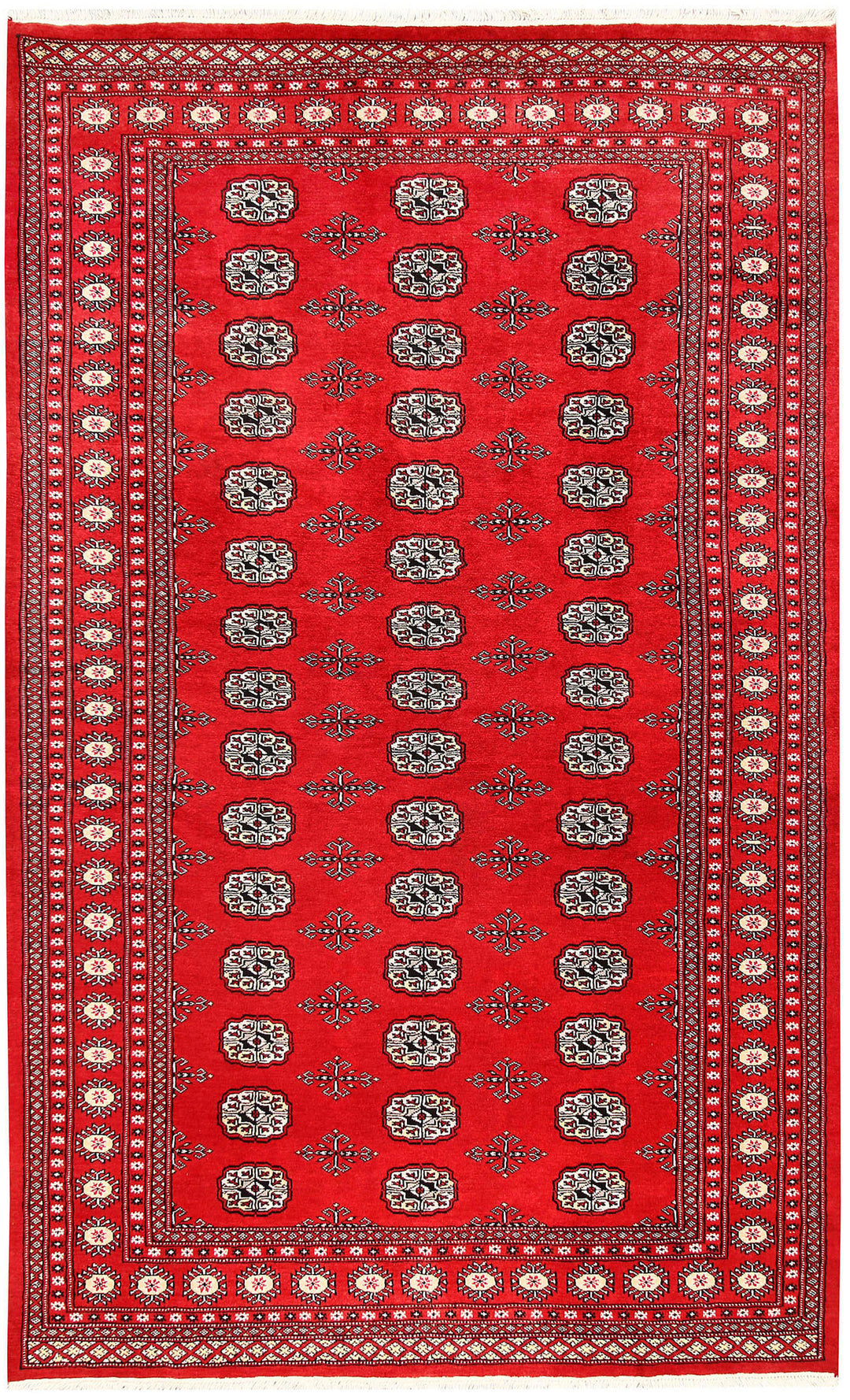 Red Bokhara 5' 2 x 8' 4 - No. 60328 - ALRUG Rug Store