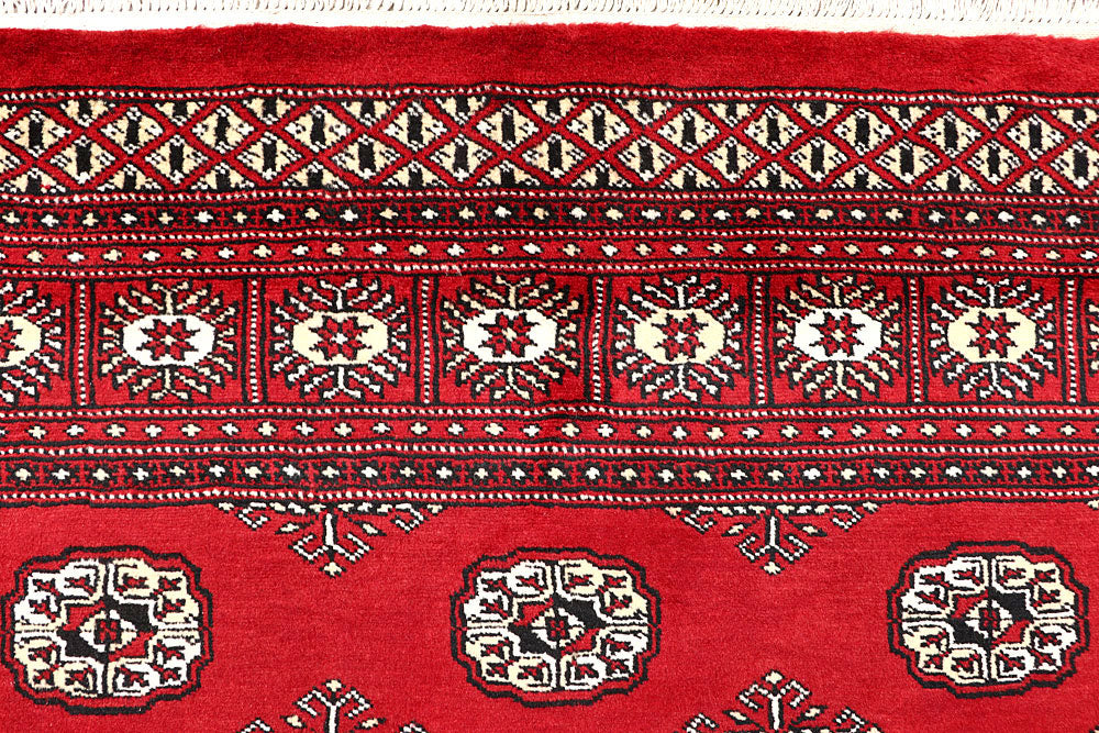 Firebrick Bokhara 5' 1 x 8' 8 - No. 60332 - ALRUG Rug Store