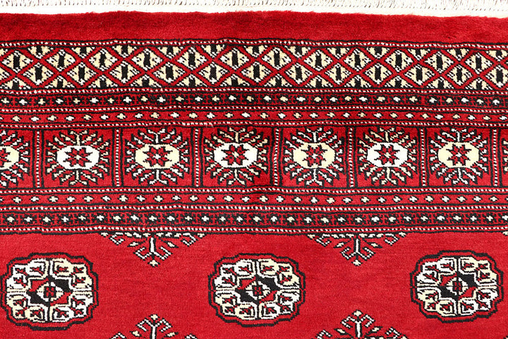 Firebrick Bokhara 5' 1 x 8' 8 - No. 60332 - ALRUG Rug Store