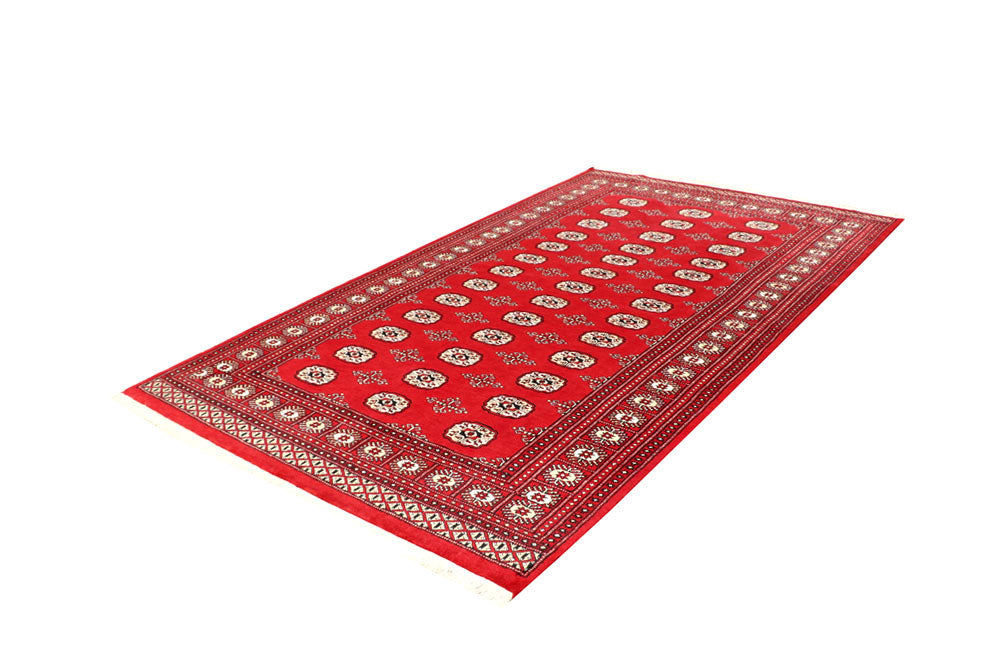 Firebrick Bokhara 5' 1 x 8' 8 - No. 60332 - ALRUG Rug Store
