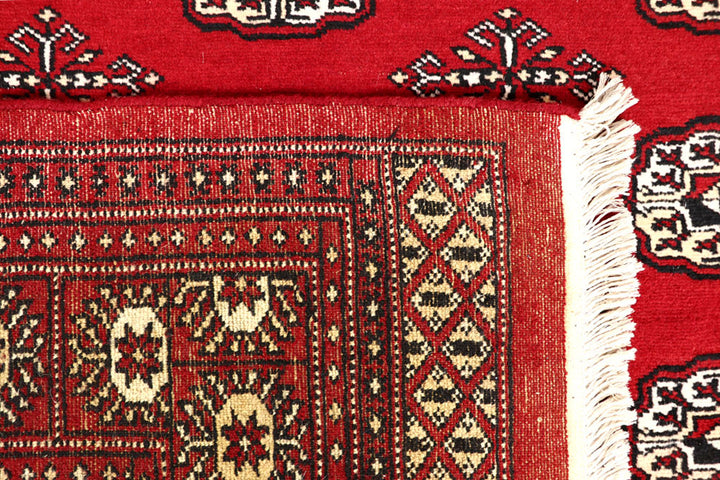 Firebrick Bokhara 5' 1 x 8' 8 - No. 60332 - ALRUG Rug Store
