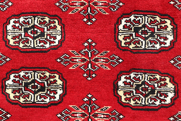 Firebrick Bokhara 5' x 8' 4 - No. 60333 - ALRUG Rug Store