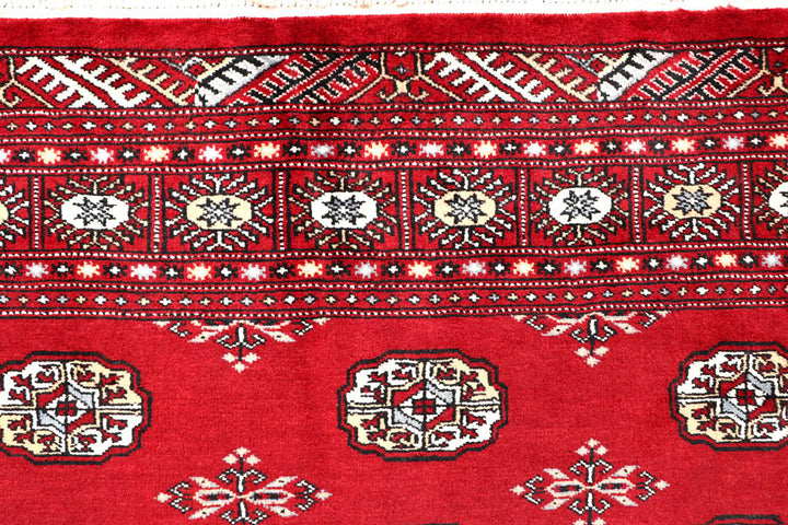 Firebrick Bokhara 5' 1 x 8' 2 - No. 60334 - ALRUG Rug Store