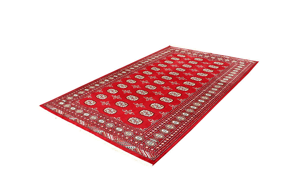 Firebrick Bokhara 5' 1 x 8' 2 - No. 60334 - ALRUG Rug Store