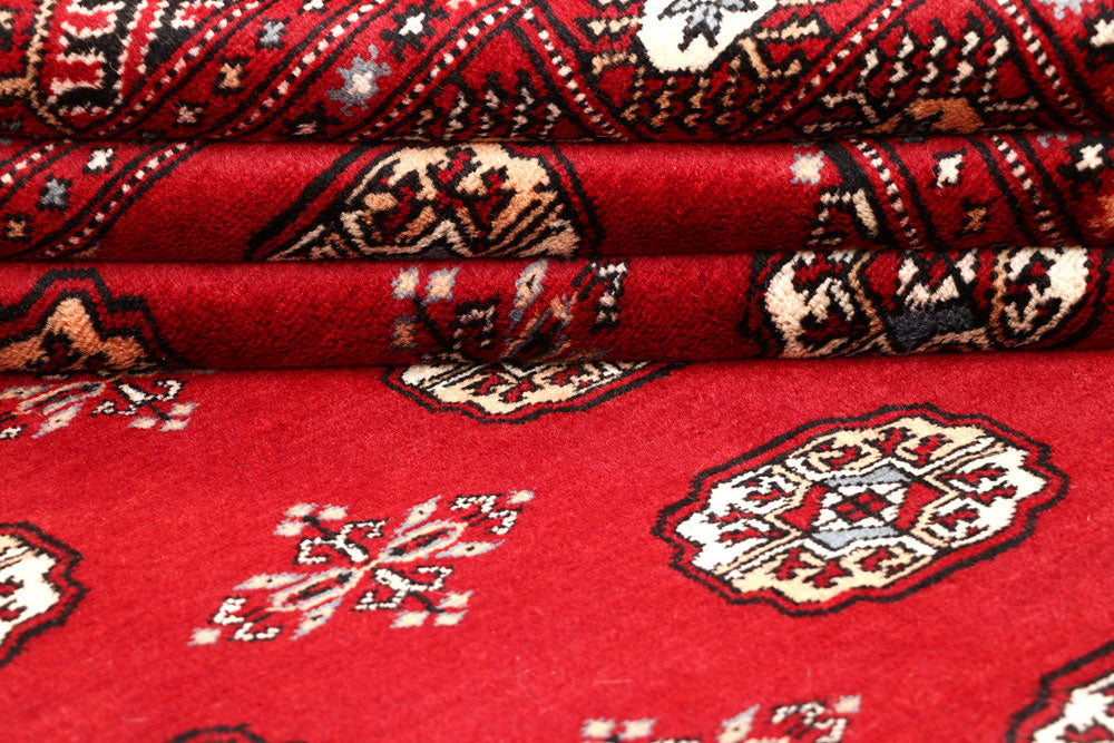 Firebrick Bokhara 5' 1 x 8' 2 - No. 60335 - ALRUG Rug Store