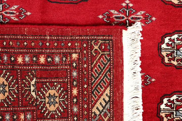Firebrick Bokhara 5' 1 x 8' 2 - No. 60335 - ALRUG Rug Store