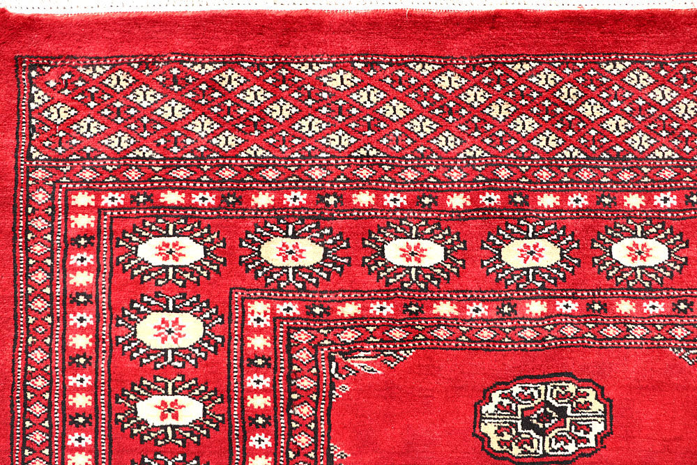 Red Bokhara 5' x 7' 9 - No. 60337 - ALRUG Rug Store