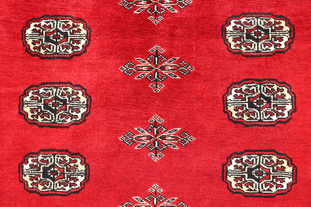 Red Bokhara 5' x 7' 9 - No. 60337 - ALRUG Rug Store