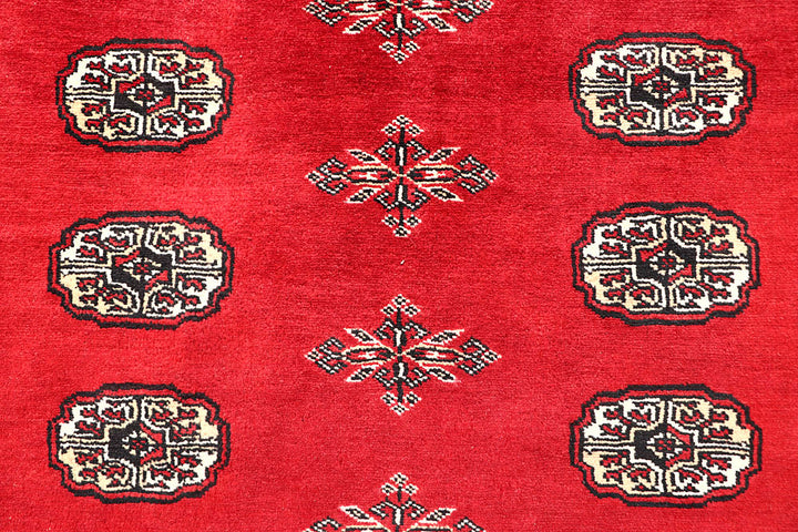Red Bokhara 5' x 7' 9 - No. 60337 - ALRUG Rug Store