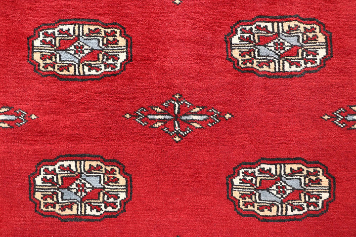 Firebrick Bokhara 5' x 8' 4 - No. 60338 - ALRUG Rug Store