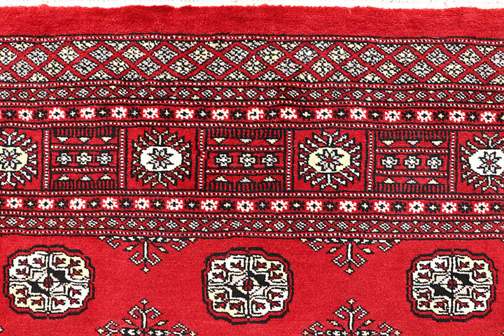 Firebrick Bokhara 5' 1 x 8' - No. 60339 - ALRUG Rug Store