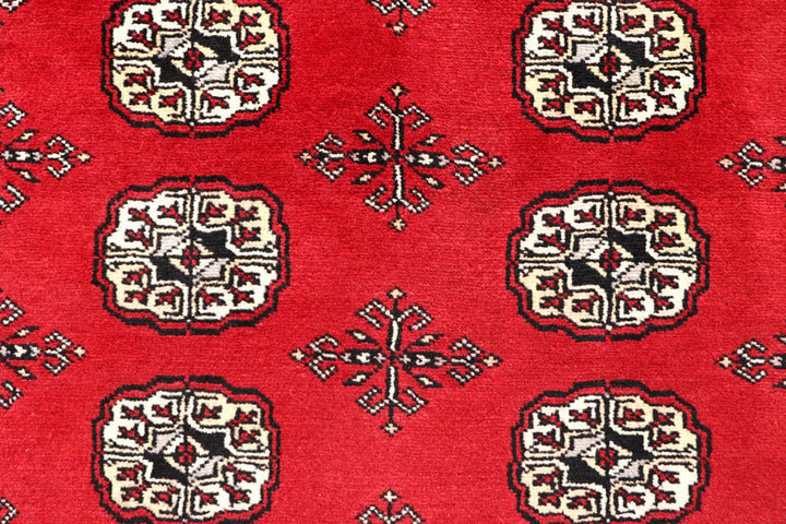 Firebrick Bokhara 5' 1 x 8' - No. 60339 - ALRUG Rug Store