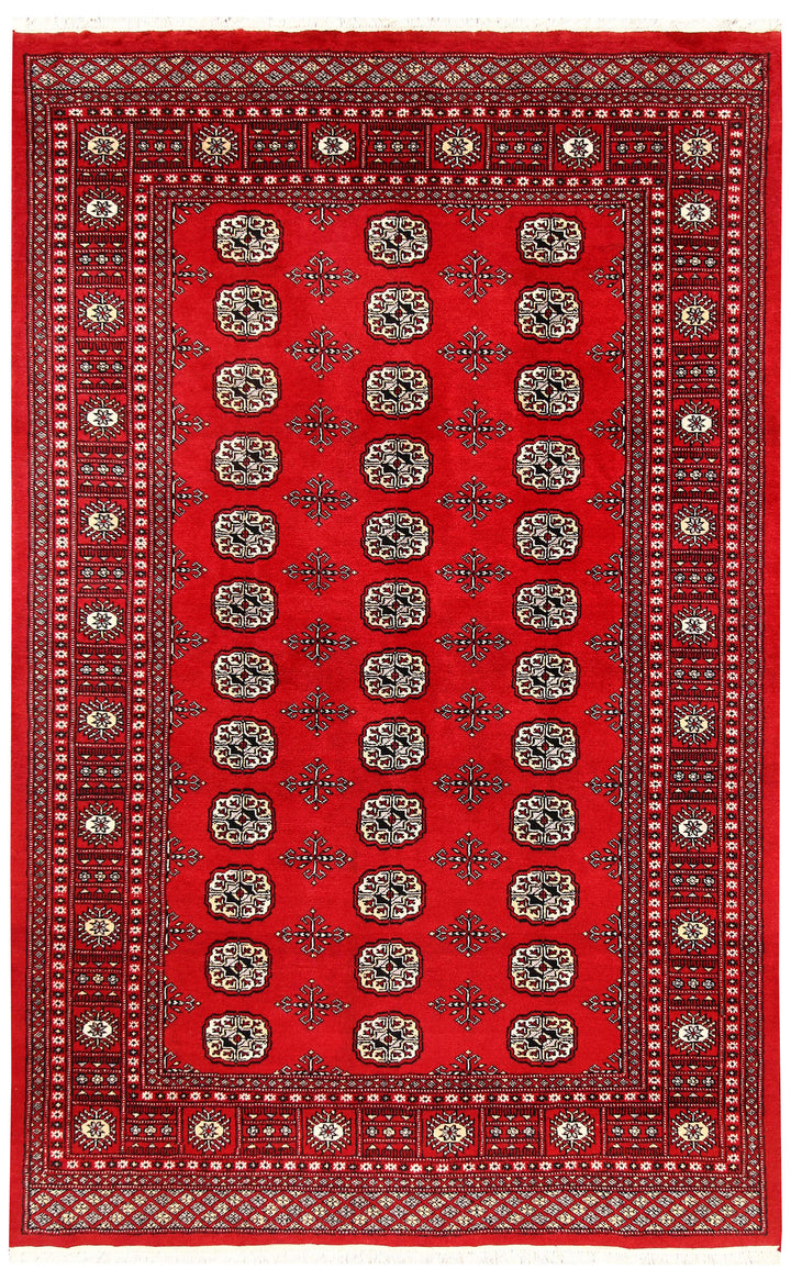 Firebrick Bokhara 5' 1 x 8' - No. 60339 - ALRUG Rug Store