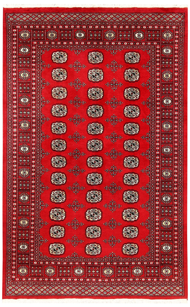 Firebrick Bokhara 5' 1 x 8' - No. 60339 - ALRUG Rug Store