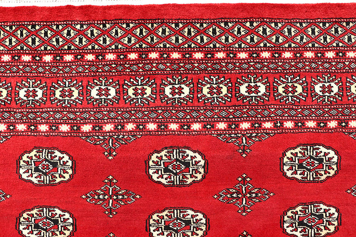 Firebrick Bokhara 5' 3 x 7' 10 - No. 60341 - ALRUG Rug Store
