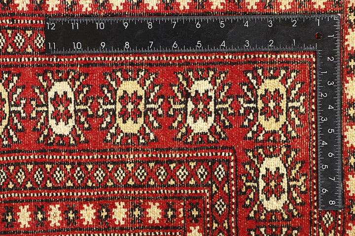 Firebrick Bokhara 5' 3 x 7' 10 - No. 60341 - ALRUG Rug Store