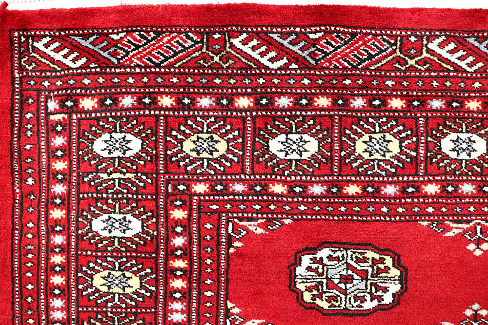 Firebrick Bokhara 5' 1 x 8' - No. 60345 - ALRUG Rug Store