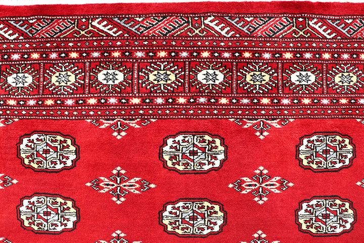 Firebrick Bokhara 5' 1 x 8' - No. 60345 - ALRUG Rug Store