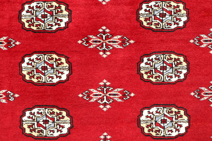 Firebrick Bokhara 5' 1 x 8' - No. 60345 - ALRUG Rug Store