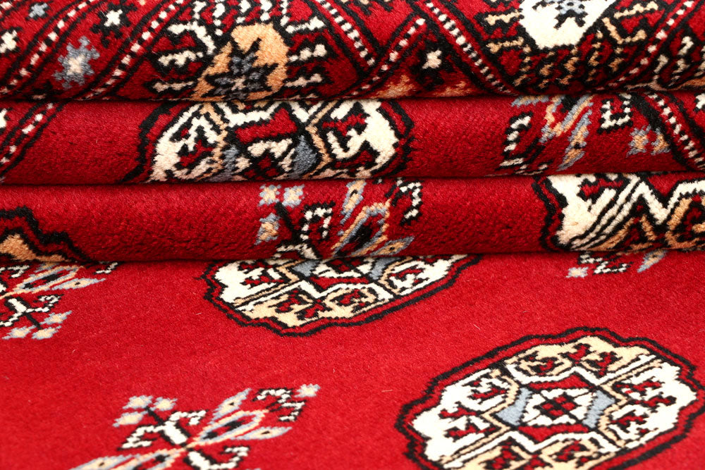 Firebrick Bokhara 5' 1 x 8' - No. 60345 - ALRUG Rug Store