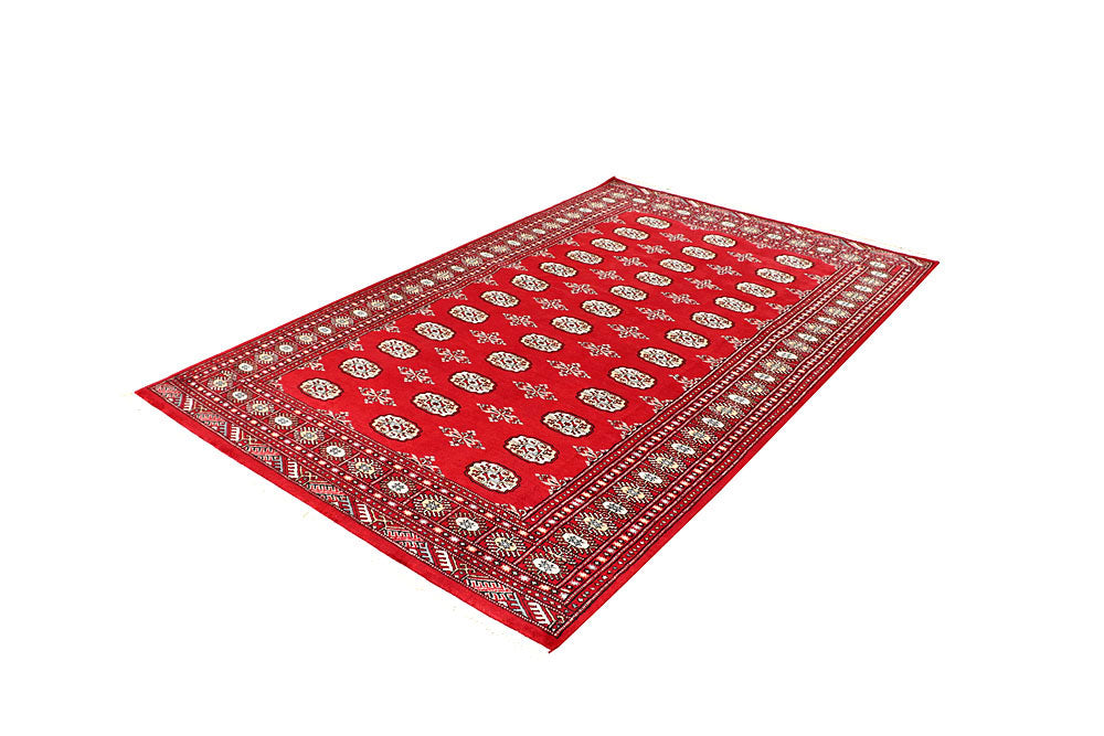 Firebrick Bokhara 5' 1 x 8' - No. 60345 - ALRUG Rug Store