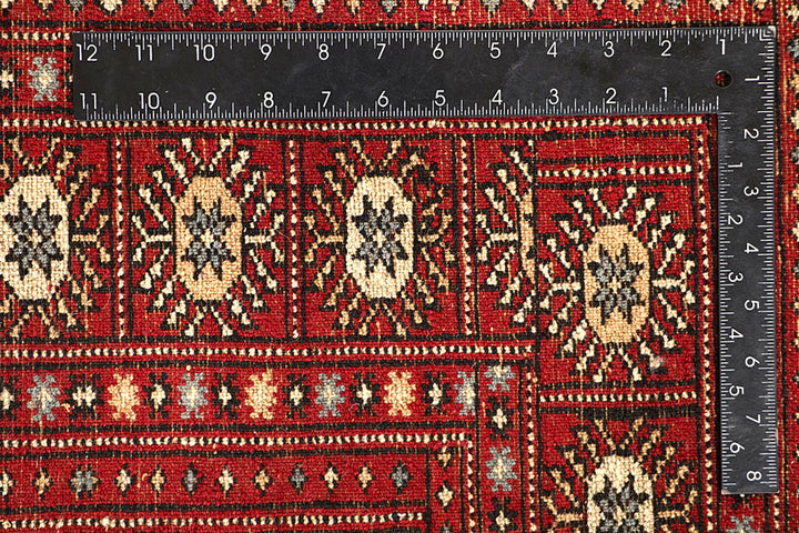 Firebrick Bokhara 5' 1 x 8' - No. 60345 - ALRUG Rug Store