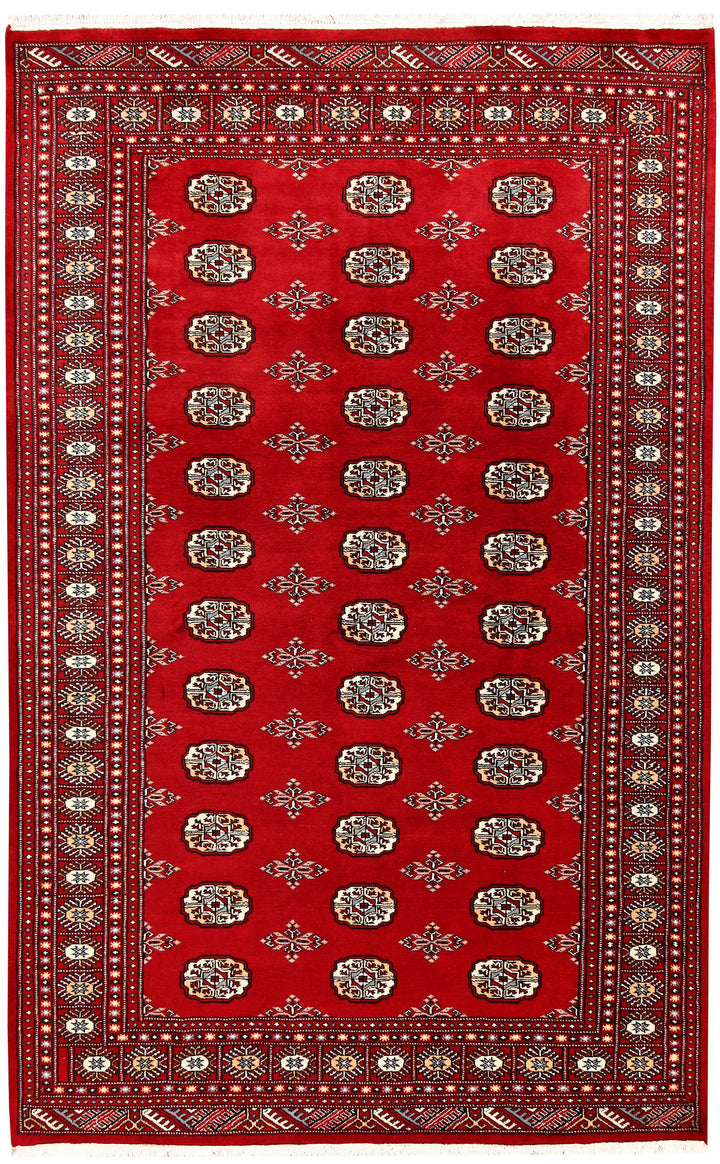 Firebrick Bokhara 5' 1 x 8' - No. 60345 - ALRUG Rug Store
