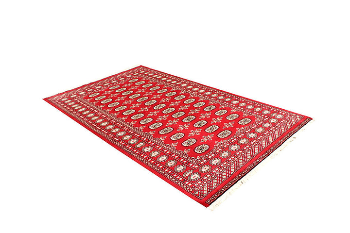 Firebrick Bokhara 4' 11 x 8' 3 - No. 60347 - ALRUG Rug Store