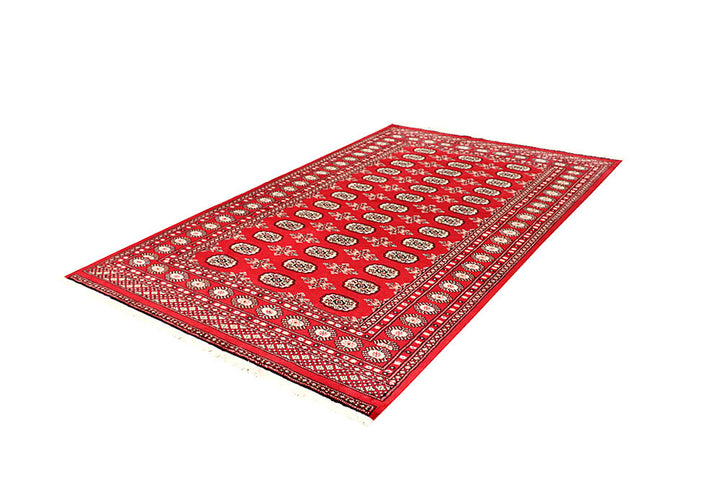 Firebrick Bokhara 4' 11 x 8' 3 - No. 60347 - ALRUG Rug Store