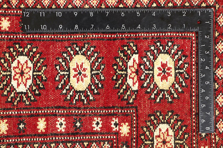 Firebrick Bokhara 4' 11 x 8' 3 - No. 60347 - ALRUG Rug Store