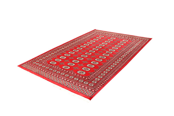 Firebrick Bokhara 5' 2 x 7' 10 - No. 60349 - ALRUG Rug Store