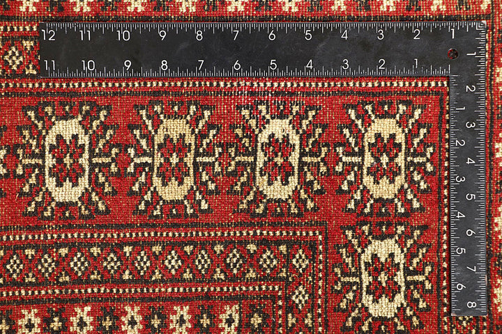Firebrick Bokhara 5' 2 x 7' 10 - No. 60349 - ALRUG Rug Store