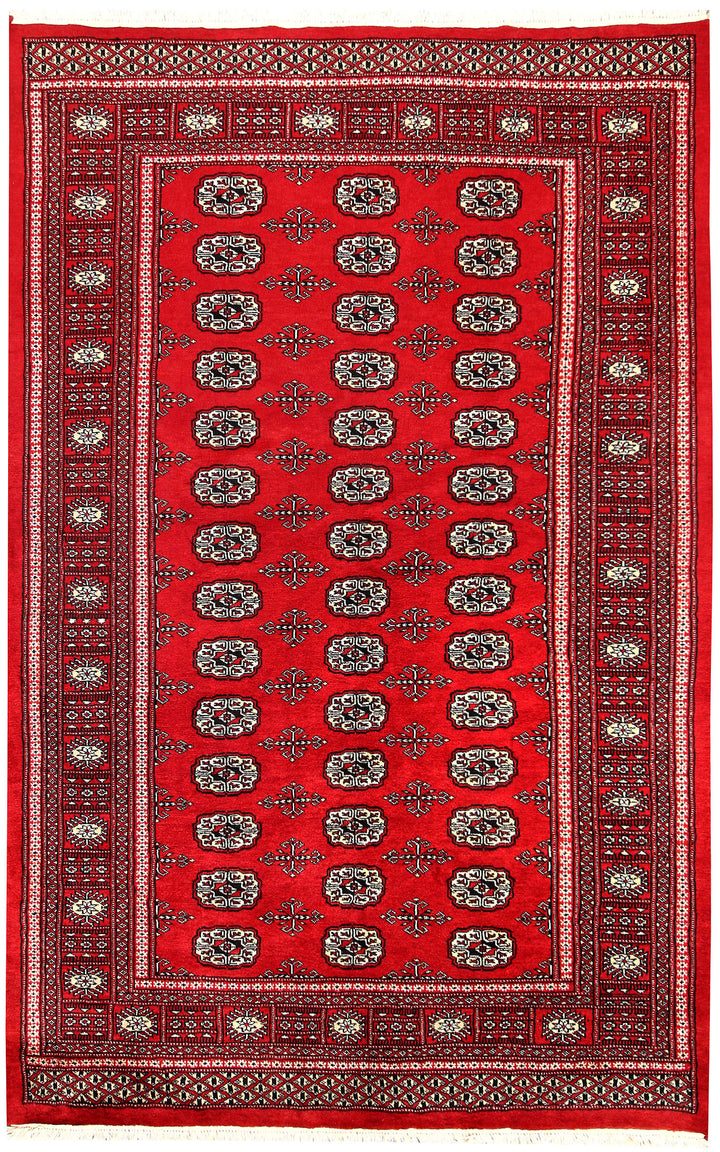 Firebrick Bokhara 5' 1 x 8' - No. 60350 - ALRUG Rug Store