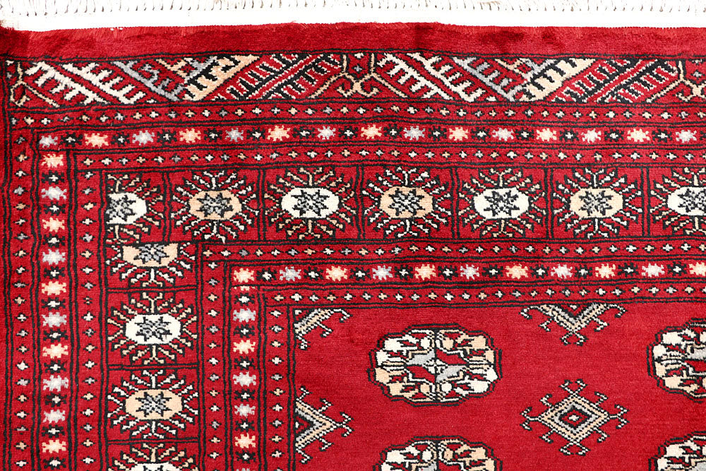 Firebrick Bokhara 5' 1 x 7' 10 - No. 60351 - ALRUG Rug Store