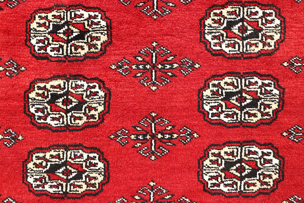 Firebrick Bokhara 4' 11 x 7' 9 - No. 60352 - ALRUG Rug Store